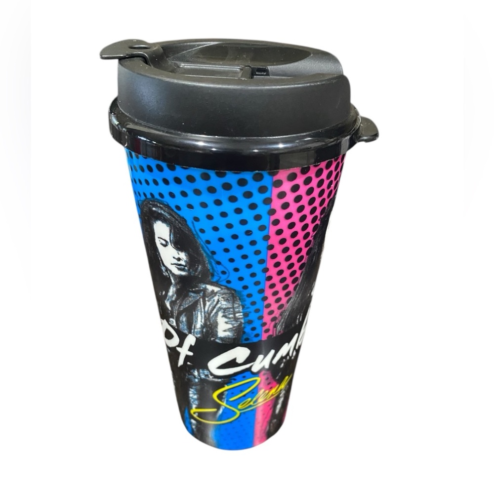 Selena Quintanilla Whirley drinkworks travel cup from stripes